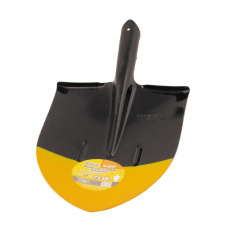 Лопата штикова MASTERTOOL "Американка" 240х290х425 мм чорно-жовте фарбування 0.9 кг 14-6257