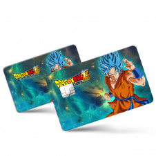 Наклейка на банківську картку Сон Гоку Son Goku Драгонбол Dragon Ball (20845) GameStyle