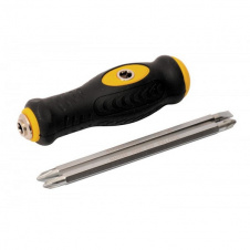 Викрутка 130 мм PH1-PZ2/PH2-SL6 MASTERTOOL GM (40-0140)
