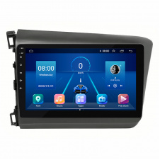 Штатная автомобильная магнитола Lesko Honda Civic (2012-2015 гг) 2+32 GB 4G Premium 9"
