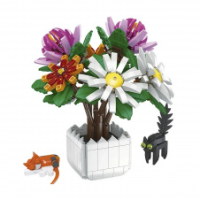 3D-конструктор Jie Star 9036 Chrysanthemum potted plants 900 деталей 13217-84634
