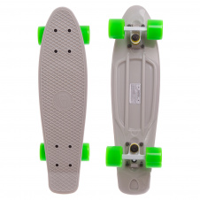 Скейтборд SP-Sport Penny Original FISH SK-401-38 22 Сірий-Білий-салатовий