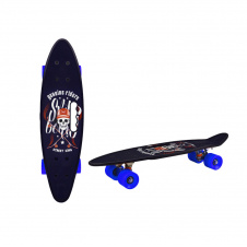 Пенні борд 24" Bambi SC20514 PU колеса з ручкою Синій