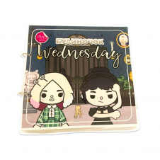 Альбом на липучках Lipoland Toka Boka Wednesday 21x21 см 8 стор (LP1264SQ)