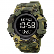 Годинник наручний чоловічий Skmei 1968 Camouflage Green 1968CMGN (17173-hbr)