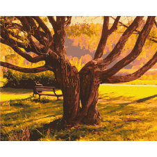 Картина за номерами Art Craft Старійшина парку 40*50 см 10528-AC