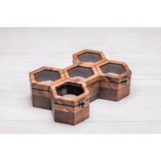 Органайзер для наручних годинників ecoWalnut 7.8х27.1х18.8 см