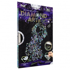 Комплект креативної творчості "DIAMOND ART" Danko Toys DAR-01 райський птах