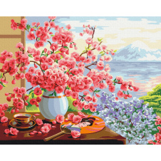 Картина за номерами BrushMe "Японський натюрморт" 40х50см BS51595