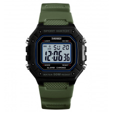 Годинник наручний Skmei 1496 Army Green 1496AG (17143-hbr)