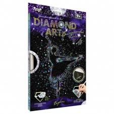 Комплект креативного творчества DIAMOND ART Danko Toys DAR-01 Балерина