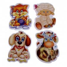 Бебі пазли Vladi Toys "Домашні улюбленці" VT1106-81 укр