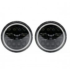 Фари передні LED OEM ВАЗ 2101 2121 21213 Уаз 469 Газ 24 Хаммер 2 шт (LEDO245631)