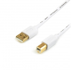 Кабель Atcom 14370 USB 2.0 AM/Bм 0.8м білий