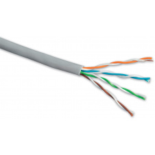 Кабель витая пара Hikvision DS-1LN5E-S cat.5e (UTP медь внутренний) 24AWG бухта 305м белый