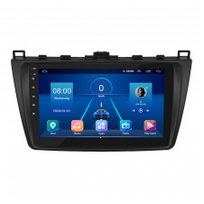 Штатная магнитола Lesko для Mazda 6 (2009-2013гг.) 9" 2+32Gb 4G Premium GPS Android