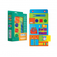 Игра Vladi Toys с застежками Бизиборд Настенный укр (ZZ1000-01)