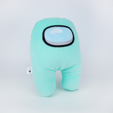 М'яка іграшка Weber Toys космонавт Among Us 20см М'ятний (WT6678)