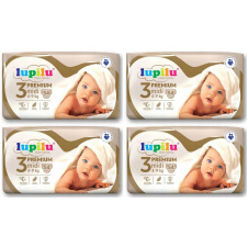 Підгузники Lupilu Premium Midi Розмір 3, Вага 4-9 кг, 216 шт (4 упаковки)