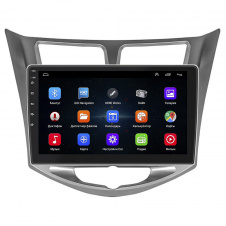 Штатная магнитола Lesko Hyundai Solaris I 2010-2014 10" 1/16Gb Wi-Fi GPS Base (10470-51932)