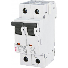 Автоматический выключатель ETI 002138717 ETIMAT 10 DC 2p C 20A (6kA)