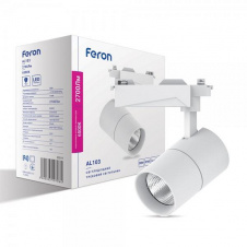 Трековый светильник Feron AL103 30W 6500К белый