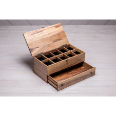 Скринька для зберігання наручних годинників ecoWalnut 14.9х34.2х18 см