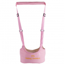 Дитячі віжки-ходунки Walking Assistant Moby Baby Рожеві (v-12069)