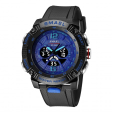 Годинник наручний Smael 8058 Black (16679-hbr)