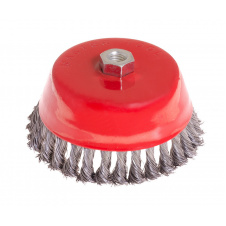 Щітка торцева із плетеного дроту D150 М14 MASTERTOOL GM (19-7015)