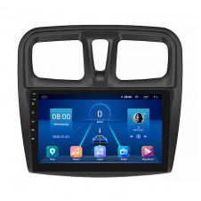 Штатная магнитола Lesko Renault Logan II 2012-2018 10" 2/32Gb/ 4G/ Wi-Fi Premium GPS Android (9820-35636)