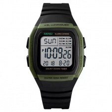 Наручные мужские часы Skmei 1278 Army Green (12354-hbr)