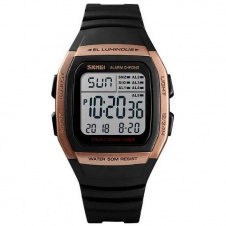 Наручные мужские часы Skmei 1278 Rose Gold (12351-hbr)