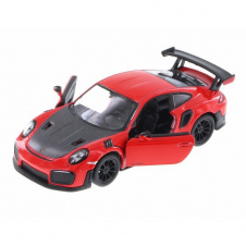 Автомодель легковая PORSCHE 911 GT2 RS 5'' Kinsmart KT5408W инерционная масштаб 1:36 Красный