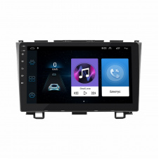 Штатная магнитола Lesko для Honda CR-V III Рестайлинг 2009-2012 экран 9" 1/16Gb/ Wi-Fi Optima GPS Android
