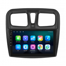 Штатная магнитола Lesko Renault Logan II 2012-2018 10" 4/32Gb/ 4G/ Wi-Fi/ CarPlay Premium GPS (9820-35638)