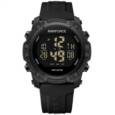 Наручний годинник чоловічий NaviForce Europe Black Чорний (3153)