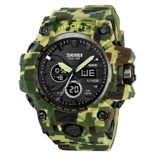 Годинник наручний тактичний Skmei 2197 Army Green 2197AG (17178-hbr)