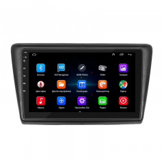 Штатная магнитола Lesko 9" Skoda Rapid II 2020-н.в. 1/16Gb/ Wi-Fi Optima (9785-38381) Днепрорудное