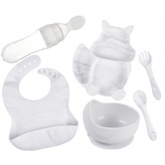 Набор посуды 2Life Y1 5 шт Белый (vol-9758) Самбор