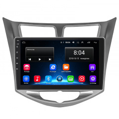 Штатная магнитола Lesko Hyundai Accent IV 2010-2017 10" 2/32Gb Wi-Fi GPS Base (10471-51766) Белгород-Днестровский