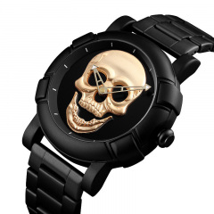 Оригінальний годинник Skmei Skull 9178 Black Львов
