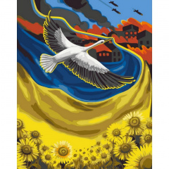 Картина за номерами Кольори миру MOSYAKART Art Craft 11527-AC 40x50 см Коростень