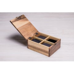 Бокс для наручних годинників на стіл ecoWalnut 8.2х18х14.1 см Івано-Франківськ