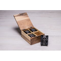 Бокс для наручних годинників на стіл ecoWalnut 8.2х18х14.1 см Івано-Франківськ