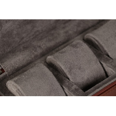 Кейс для годинників Salvadore 3W-FH-DBR-SPU 195х105х80 мм Сіро-коричневий Королёво