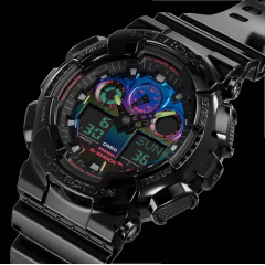 Годинник Casio G-SHOCK GA-100RGB-1AER Black Запоріжжя