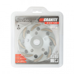 Фреза алмазна торцева для каменю Granite GM DOLPHIN LINE 125х22.2 мм 12500 об/хв (9-23-125) Тячів