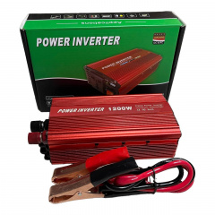 Перетворювач напруги автомобільний OPT-TOP 12V 220V 1200W інвертор (1756375645) Київ