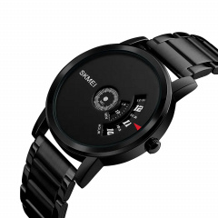 Годинник наручний Skmei 1260 Чорний 1260SBKBK (15928-hbr) Киев